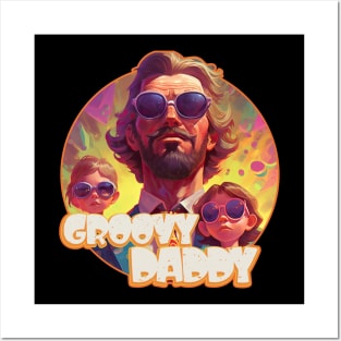 Groovy Daddy and Lil' Shades Posters and Art